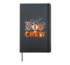 Halloween The Boo Crew - Spooky Spiders and Bats Fun Family Hardcover Journal, Black