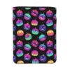 Halloween Trippy Neon Pumpkin Skull Book Sleeve for Book Lovers