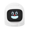 Hamwesh Car Dashboard Emotional Companion, High Accuracy Gyroscope Magnet Smart AI Robot, Expressive Robot with 52 Expressions Voice Type C Charging Traceless Adhesive Base for Auto (White)