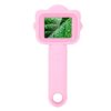 Hamwesh Handheld Microscope for Kids, 500X Magnification Rechargeable 2.4 Inch Screen, Digital Microscope with 8 LED Lights and HD Photo Video, Educational Science Toy for Kids