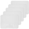 HANABASS 5pcs Dual-Sided Dry Erase Board for Desk, Fiber Material Whiteboard, Easy to Clean and Reusable Office Memo Board for Planning and Writing in Office