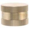 HANABASS Golden Metal Gimmicked Coin Trick Box for Magic Tricks and Stage Performances, Versatile Use with Unique Structure, for Parties and Family Gatherings