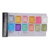 HANABASS Pearlized Watercolor Pigment Set and Glue Powder Material 1 Box of Vibrant Colors Portable Sparkling Watercolor Paint Great for Painting and Manicure for Artists