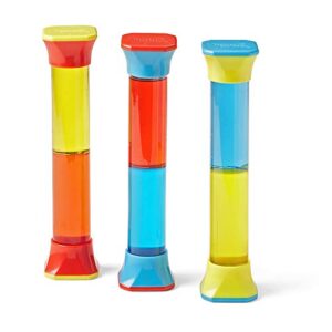 hand2mind ColorMix Sensory Tubes, Fidget Toys for Kids Anxiety Relief, Sensory Play Therapy Toys for Counselors, Calm Down Corner Supplies,Classroom, Kids