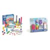 hand2mind MathLink Cubes Numberblocks 1-10 Activity Set with 30 Activities & Numberblocks Friends Six to Ten Figures Bundle