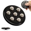 Handheld Fidget Toys for Adults, Metal Ball Push-Pop Scroll and Spin Fidget Toy, Endless Fun to Play with, Relieve Stress Anxiety, Improve Focus, EDC Fidgets for Office Home Gifts
