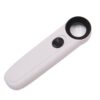 Handheld Magnifying Glass with LED Light 40x Acrylic Lens