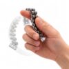 Hand Slider Fidget Quiet Anti Stress Relief Sensory Item Finger Tool for Focus Desk Office Travel Black Anxiety Gift