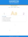 Handwriting Practice Workbook for Kids Ages 6-8: Letter Tracing A-Z, Numbers 1-20, Sight Words, and Fun Sentences with Drawing Pages and Certificate of Achievement