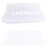 Hanging File Folder Tabs 300pcs File Folder Labels Transparent Hanging Tabs Reusable for Office School Stationery Organization Supplies Divider