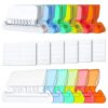 Hanging File Folder Tabs 300 Pcs Hanging Folder Tabs and Inserts for Quick Identification
