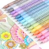 HANKU 0.38mm Fine Point Pen, 16 Colored Fineliner Bible Pens No Bleed Through,Extra Fine Tip Marker Pens for Bullet Journaling,Planner,Coloring,Bible Study Back to School Office Supplies