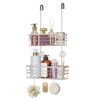 HapiRm Shower Caddy Organizer Hanging - No Drilling Shower Rack with Hooks
