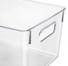 HappyAny Co. Clear Storage Organizer Bins, 2 Bins Total