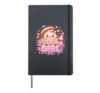Happy Birthday Girl Kawaii Dumpling Hardcover Journal, Black