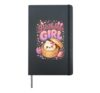Happy Birthday Girl Kawaii Dumpling Hardcover Journal, Black