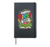 HAPPY FIRST DAY of SCHOOL Excited Kids Hardcover Journal, Black