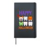 Happy Halloween Costume I Dental Tooth Fairy Dentist Fun Hardcover Journal, Black