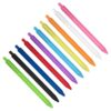 Happyyami 10pcs Gel Pens for Students, Plastic Press Type Pens Convenient Use and No Ink Leakage, for School, Office, and Manual Note Taking Random Color