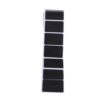 Happyyami 120pcs Waterproof Writable Black PVC Chalkboard Labels Stickers for Pantry Jars Spices and Wine Bottles, Removable Reusable Sticker Labels for Home and Office Organization