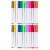 Happyyami 24pcs Liquid Chalk Markers for LED Drawing Boards and Blackboards with Vibrant Neon Colors, Easy Erasability, Plastic Material, for Crafting and Reminders