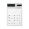 Happyyami Solar Powered Touch Panel Calculator with 8-Digit LCD Display, Plastic and Electronic Components, Suitable for Home and School Use, Compact and Handheld Desktop Design