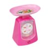 harayaa Balance Scale Toy Kitchen Pretend Play Electronic Analog Measuring Weight Scale Imitation PP Material Suitable for Children’s Learning Gift Home Decor, Pink