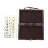 harayaa Double Six Dominoes Set Tournament Traditional 28 Dominoes in Portable Case for