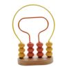 harayaa Wooden Roller Abacus Toy Wooden Toy Convenient Math Calculation Frame Nursery