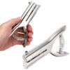 HARFINGTON Single Hole Punch 2" Reach | 1/4"(6mm) Metal Handheld Hole Puncher Craft Tool Paper Puncher for Paper Tag Card DIY Crafts Plastic Cardboard