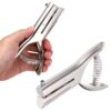 HARFINGTON Single Hole Punch 2" Reach | 1/8"(3mm) Metal Handheld Hole Puncher Craft Tool Paper Puncher for Paper Tag Card DIY Crafts Plastic Cardboard