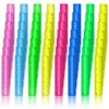 Harloon 288 Pack Clear Color Plastic Rulers 6 Inch Transparent Colorful Ruler with Inches and Centimeters 8 Colors Metric Bulk for Kids School Home Office