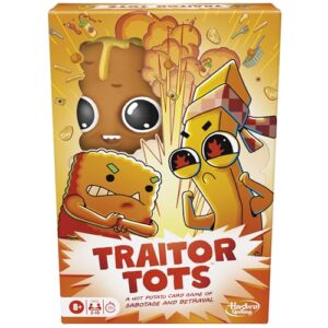 Hasbro Gaming Traitor Tots Card Game | Explosive Potato Party Card Game for Families and Adults | 3 to 10 Players | 25 Mins. Average | Indoor Summer Activities | Ages 8+