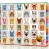 Hausynne Puzzle for Adults 1000 Pieces - Adorable Kitten Pals 36 Cat Breeds Puzzle with Poster - Cute Animal Art for Cat Lovers - Dust-Free Cardboard - 27.6 X 19.7 Inch