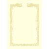 Hawk mark OA Certificates Paper Clouds without B4 vertical 100 Sheets, 50-Pack , crema