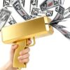 HBHKHPD Money Gun Shooter, Handheld Cash Dispenser for Birthdays & Parties