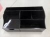 HBlife Acrylic Desk Organizer with Drawer, Pen & Pencil Holder, Multifunctional Desktop Caddy for Office Supply and Organization