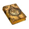 HB Vintage Leather Journal Diary for Women and Men Travel Diary Notebook for Writing Deckle Edge Vintage Paper Leather Bound Journal | Book of Shadows Journal - Leather Sketchbook - Drawing Journal - Great Gift