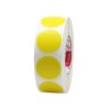 Hcode 1 Inch Color Coding Label Price Stickers - Garage Sale Blank Yard Sale Round Permanent Adhesive Dots - Glossy Writable Paper Labels 1000 Pieces