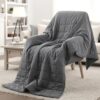 HCOIW Weighted Blanket 20LB 60"x80" Queen Cooling Cotton Machine Wash
