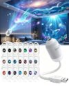 HD Smart LED Galaxy Ocean Night Light Projector