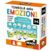 Headu - Tombola of Emotions, Build History and Play! an Educational Game for Children from 3 to 6 Years, Made in Italy