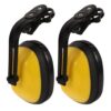 HEALEEP Heavy Duty Yellow Safety Earmuffs with Noise Reduction and Adjustable Fit for Construction and Daily Life Industrial Hearing Protection with Abs and Sponge Material
