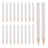 Healeved 50pcs Short Wood Golf Scoring Pencils No-sharpening Portable Compact Wooden Lead Pencils for Tournaments and Golf Bag Side Pocket Use