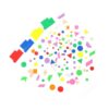 Healifty 1000 Pcs Creative Eva Self-Adhesive Stickers for DIY Craft Adorable Foam Stickers for Decorating Diaries and Wrappers for