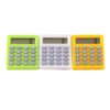 Healifty 3pc Mini Portable Electronic Calculator for Test, Lightweight Plastic Design, Easy to Use and Convenient to Carry, for Students at Home or School Random Color