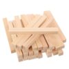 Healvian 30pcs Wood Dowels Wooden Sticks for DIY Craft Projects Smooth Surface and Sturdy Wood Material, for Parent-Teens Entertainment and Creative Work