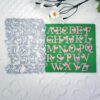 Heart Letters Metal Die Cuts