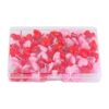 Heart Push Pins Pink Heart Shaped Reusable Thumbtacks