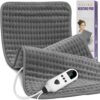 Heating Pad for Back 33"x17", Electric Heating Pads Large for Period Cramps Relief and Shoulder Pain, 9 Heat Settings, Auto Shut Off, Machine Washable, Birthday Gifts for Women Mom